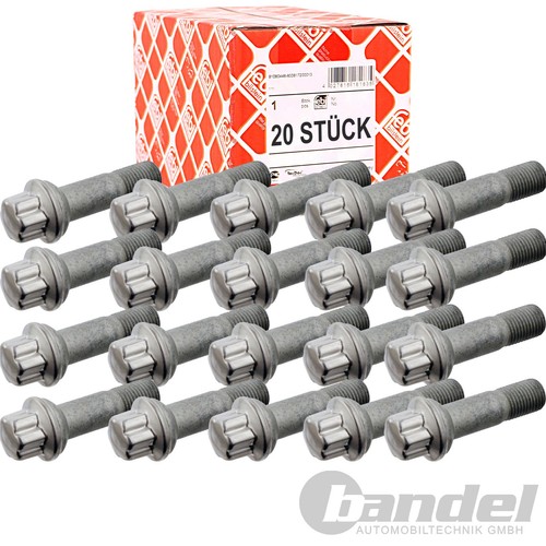 20x febi radschraube kugelbund - febi,