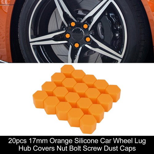 20stk 17mm orange auto - orange,